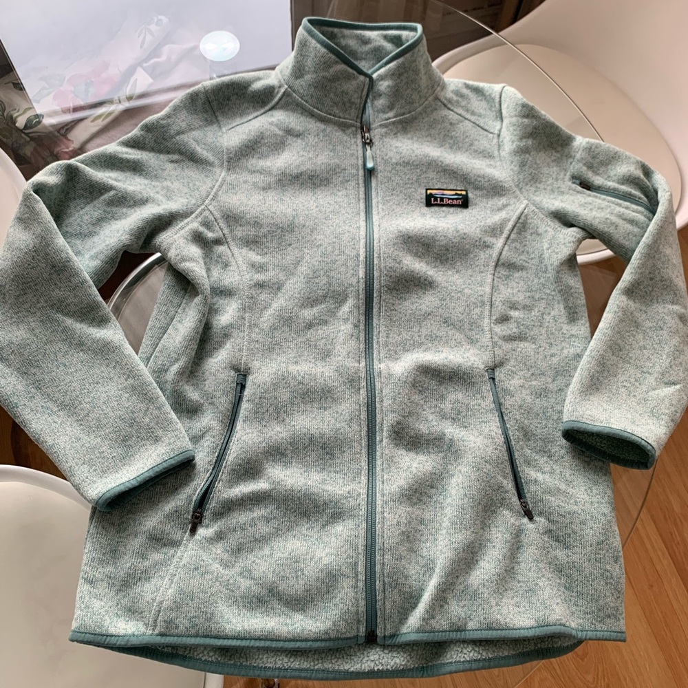 Ll bean zip up fleece